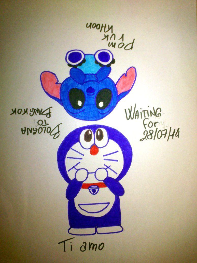 Doraemon + Stitch = Love