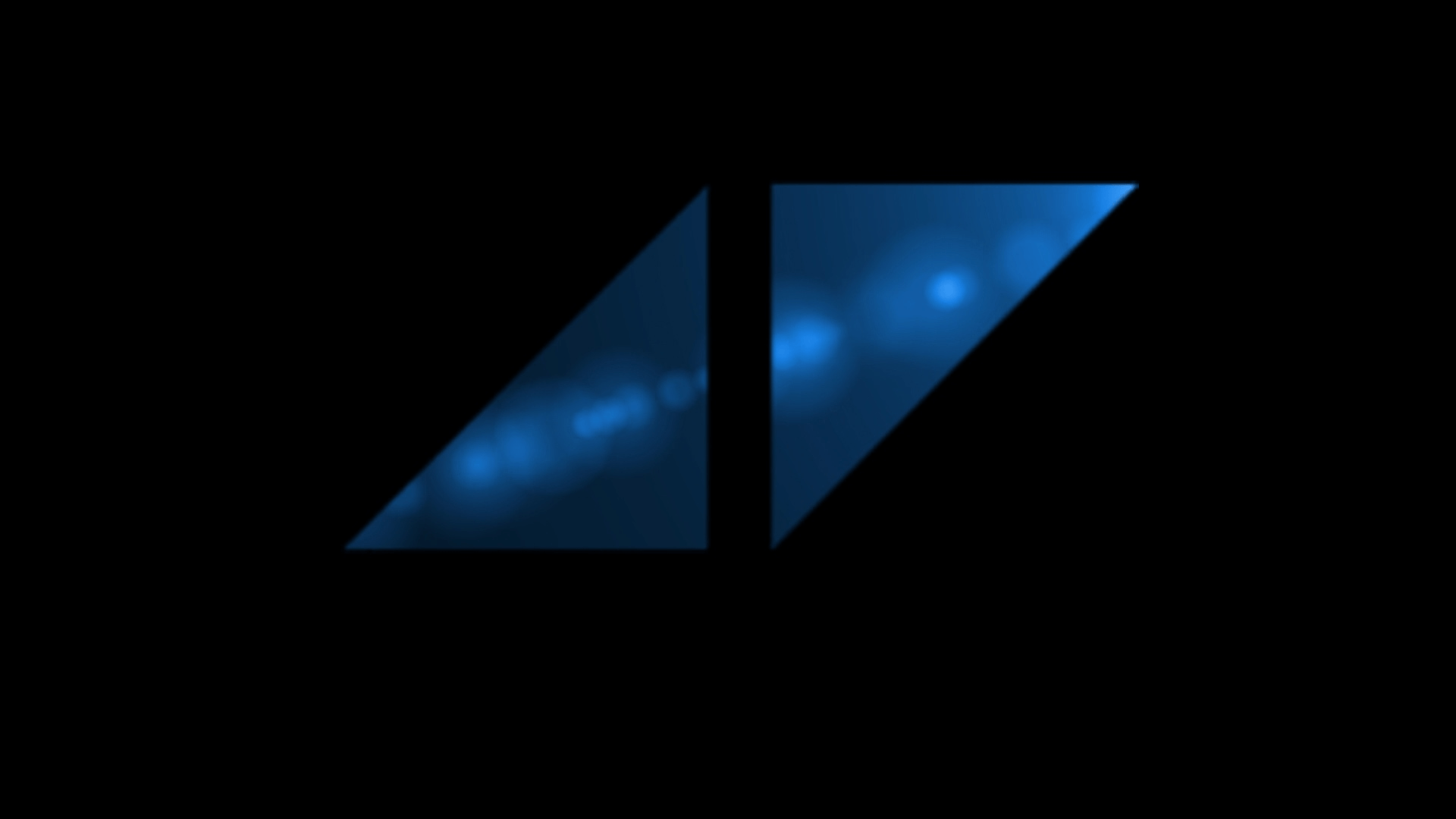 Dark Avicii Logo Wallpaper for Phone and HD Desktop Background
