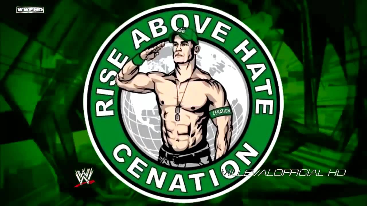 Wwe John Cena Rise Above Hate Cenation Wallpaper