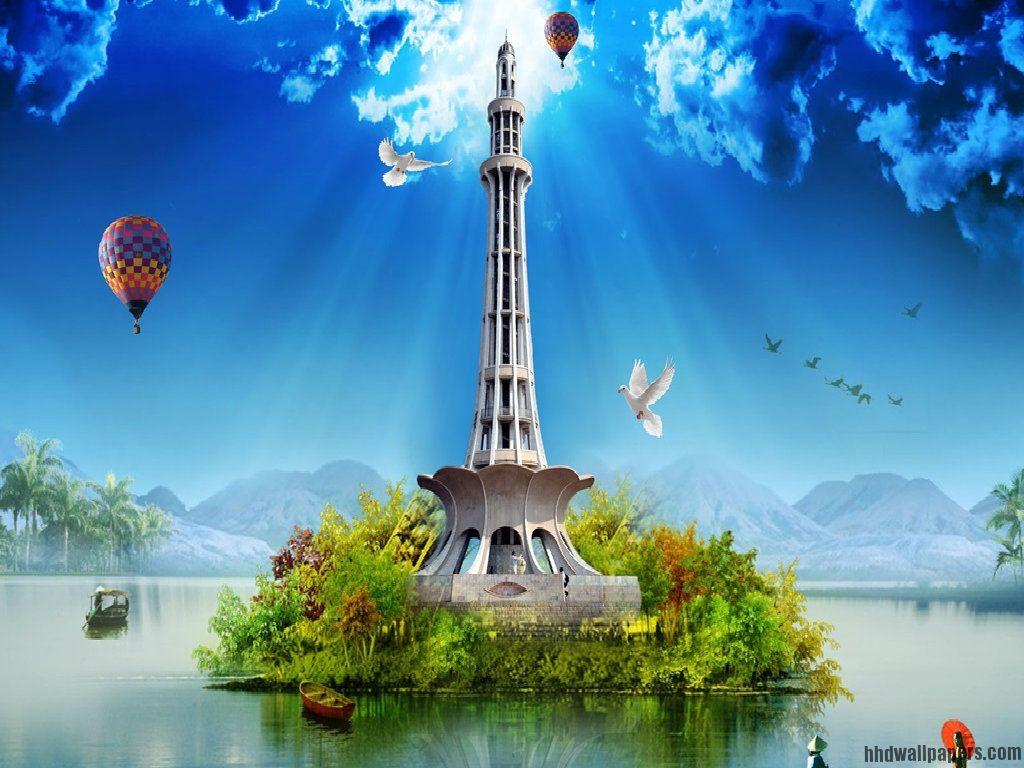 March Pakistan Day Creative Wallpaper HD Wallpaper