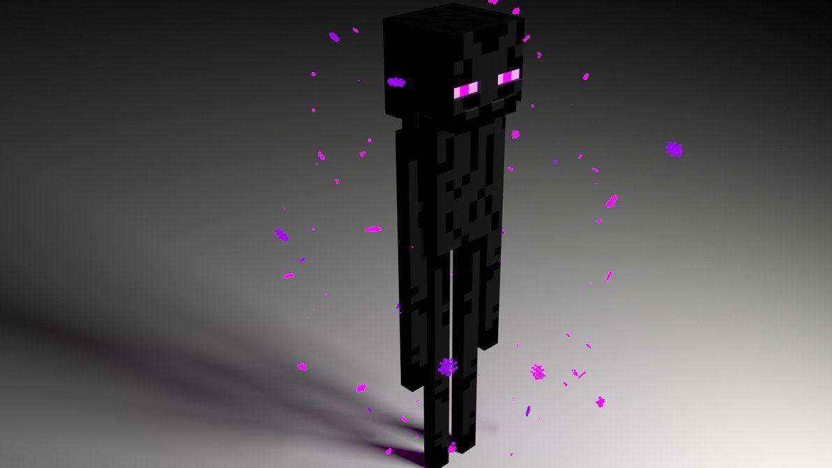 Minecraft game image the enderman HD wallpapers and backgrounds.