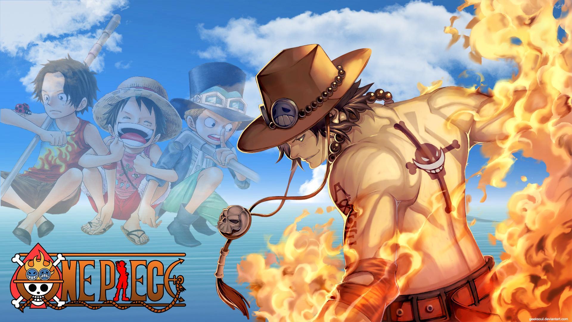 Backside Portgas D. Ace 4K HD One Piece Wallpapers, HD Wallpapers