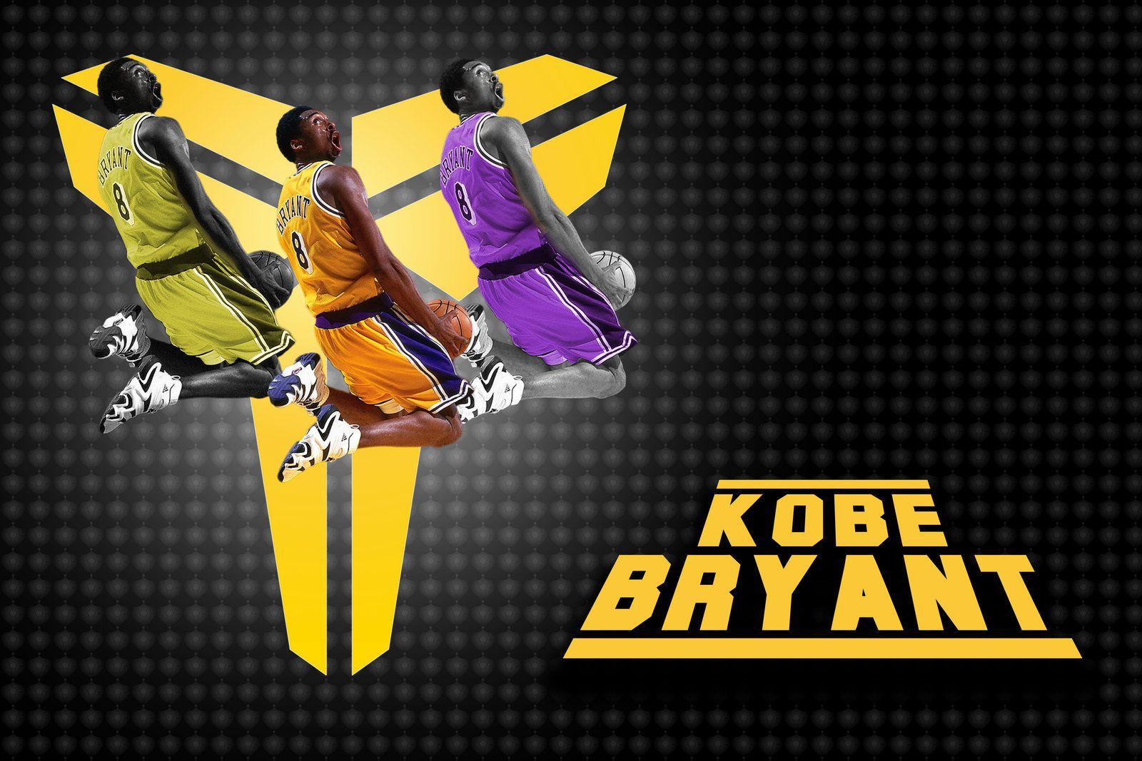 Kobe Bryant Logo Wallpaper Wide Desktop Wallpaper Box