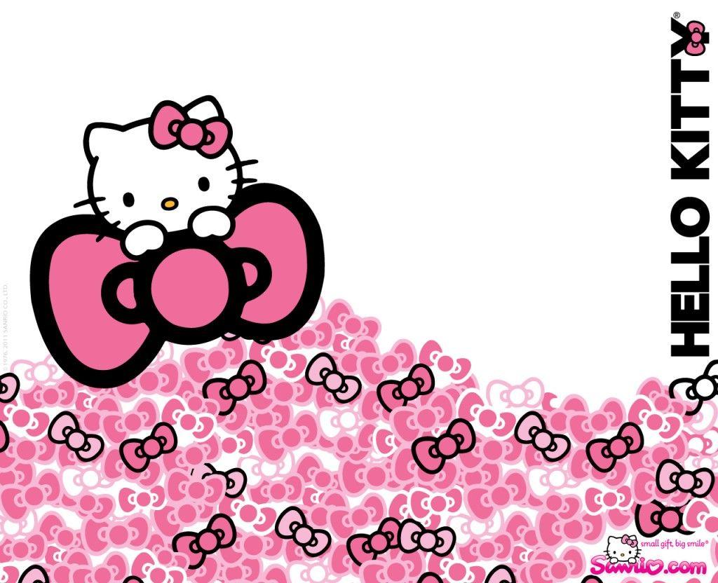 Pink Hello Kitty Wallpaper