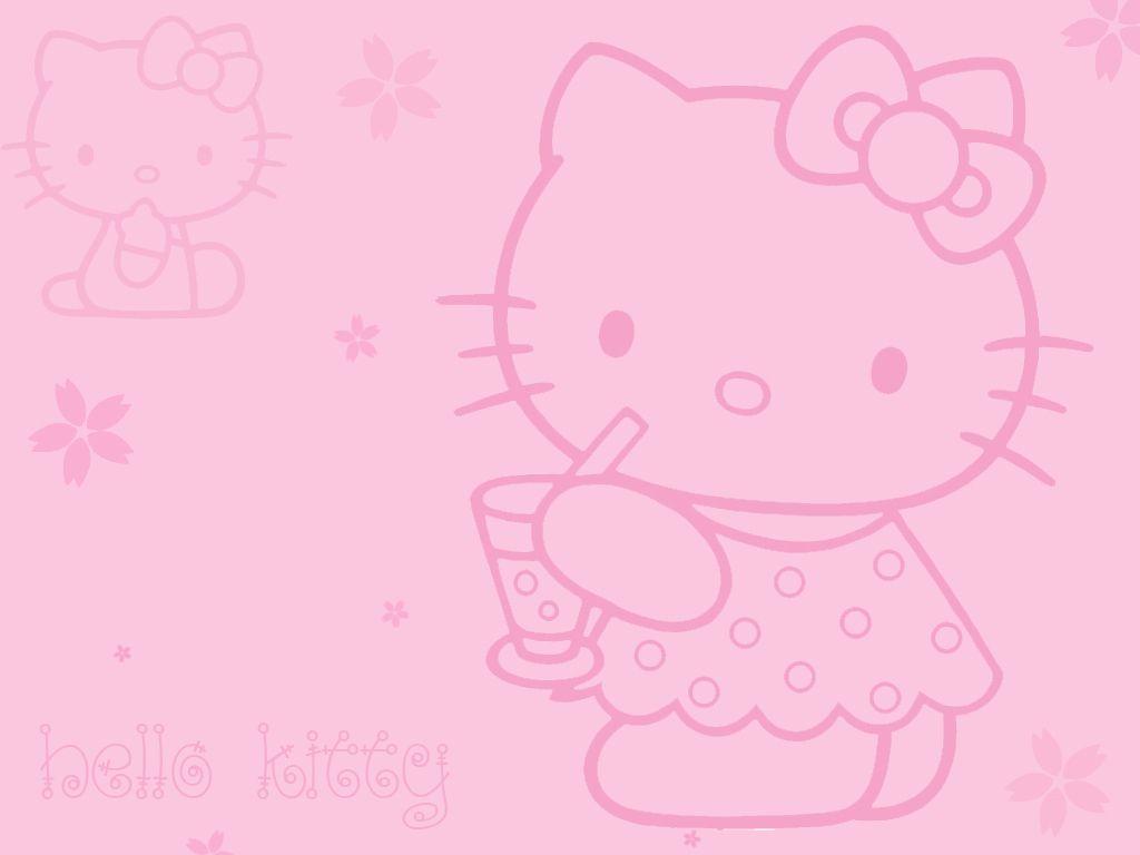 Pink Hello Kitty Wallpaper Desktop