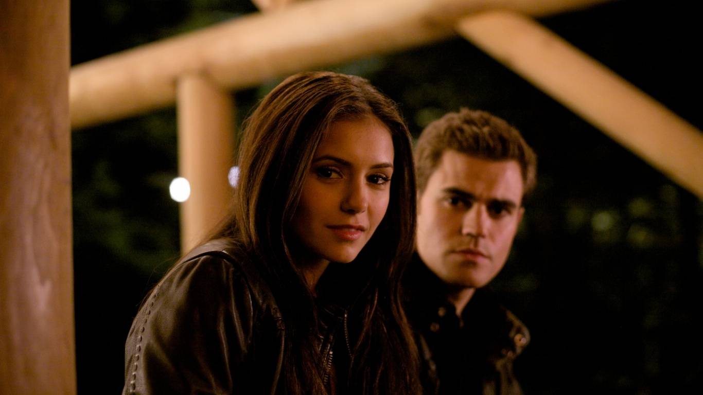 the vampire diaries elena and stefan. Stefan and Elena