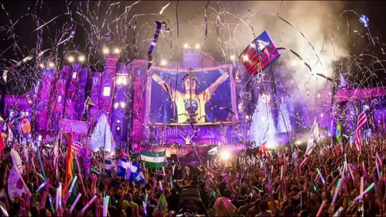 Wallpaper Of Tomorrowland Laser Show HD Wallpaper