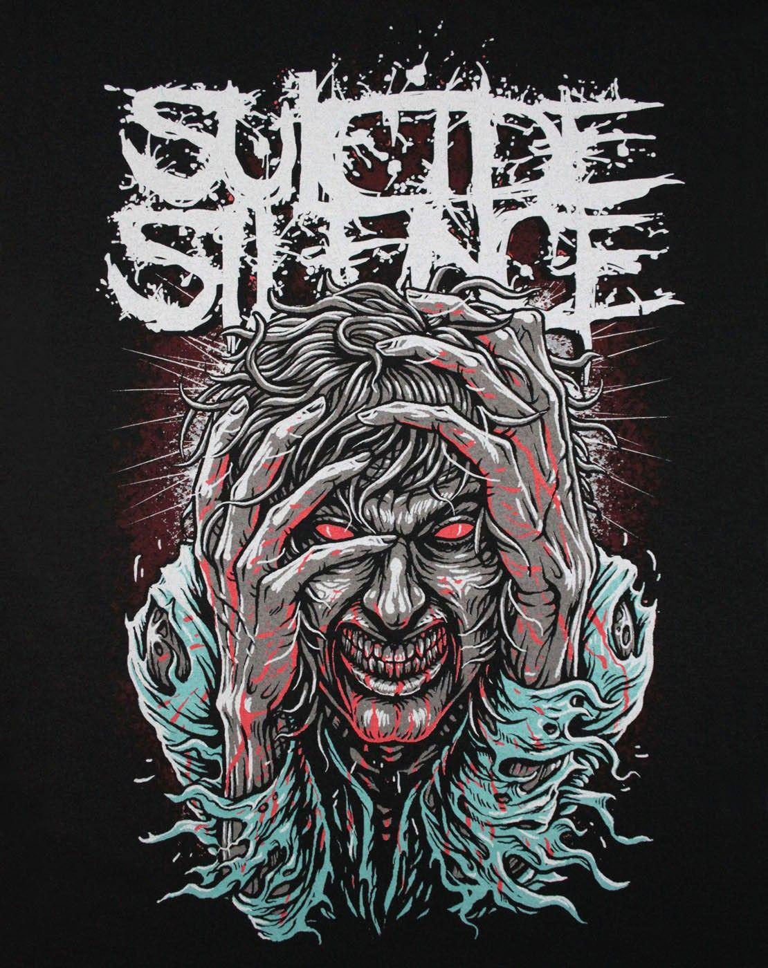 Official Suicide Silence OCD Men's T Shirt. Mitch Lucker