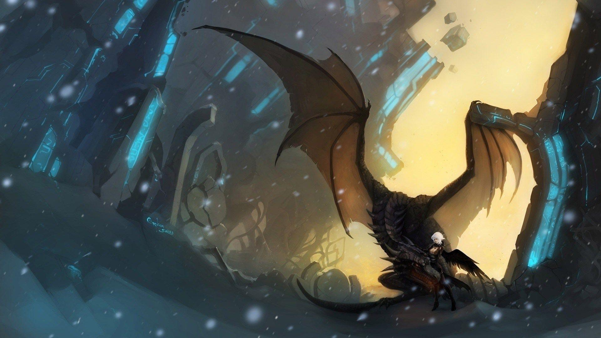 hd blue eyes white dragon wallpaper. ololoshka. White