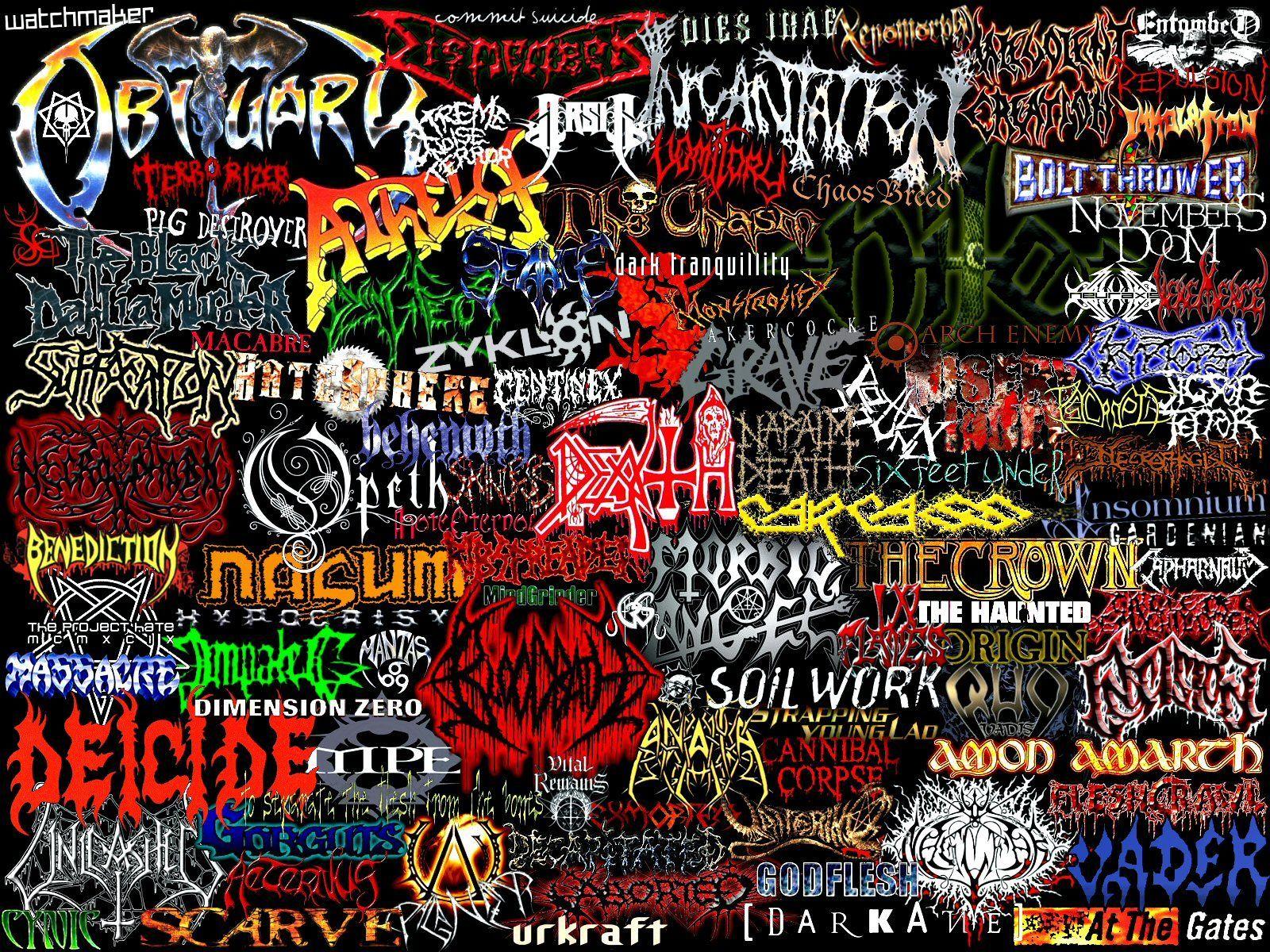 Heavy metal band Dark Illustration Illustration Wallpaper 1600×1200