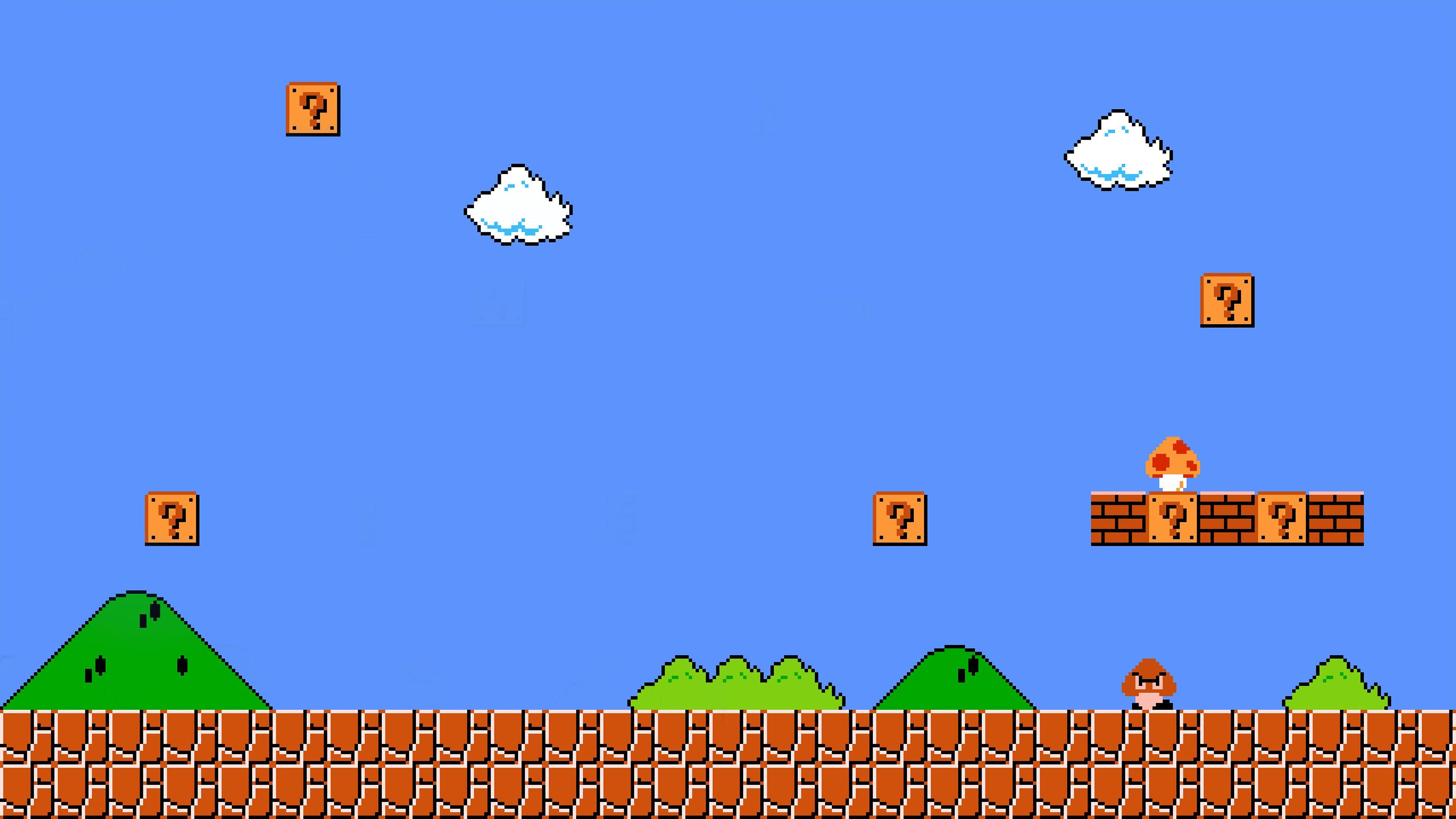 Free Super Mario Bros ChromeBook Wallpaper Ready For Download