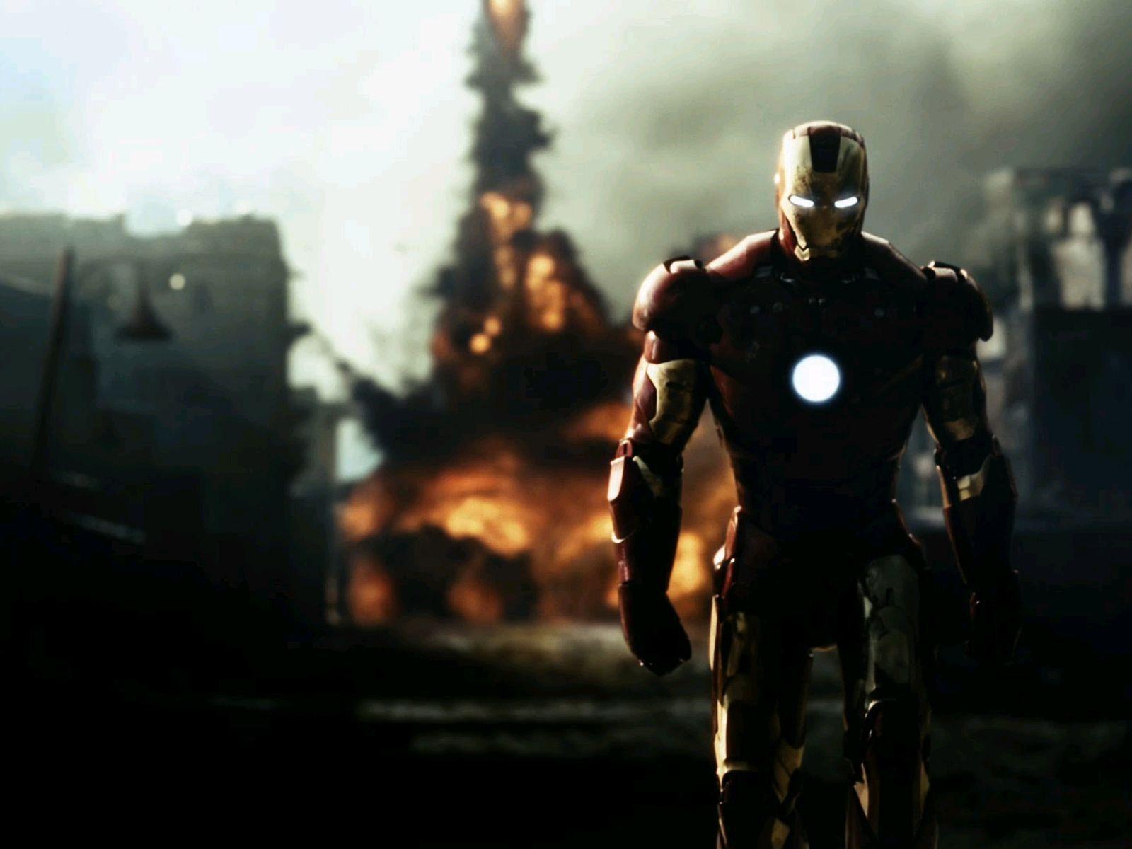 Comics Explosions Iron Man Marvel Stark Industries Tony