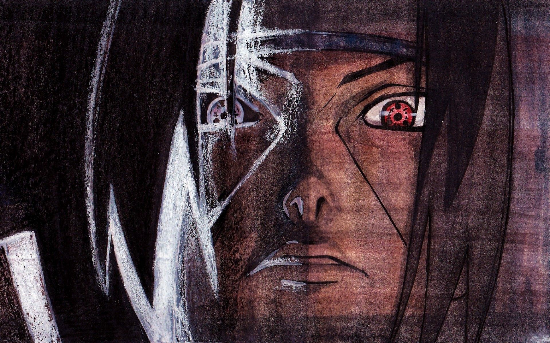 Itachi 4K wallpaper for your desktop or mobile screen free and easy to download