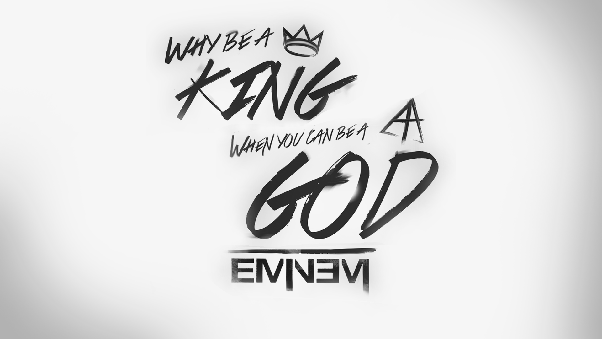 Why be a KING, When you can be a GOD (Wallpaper)
