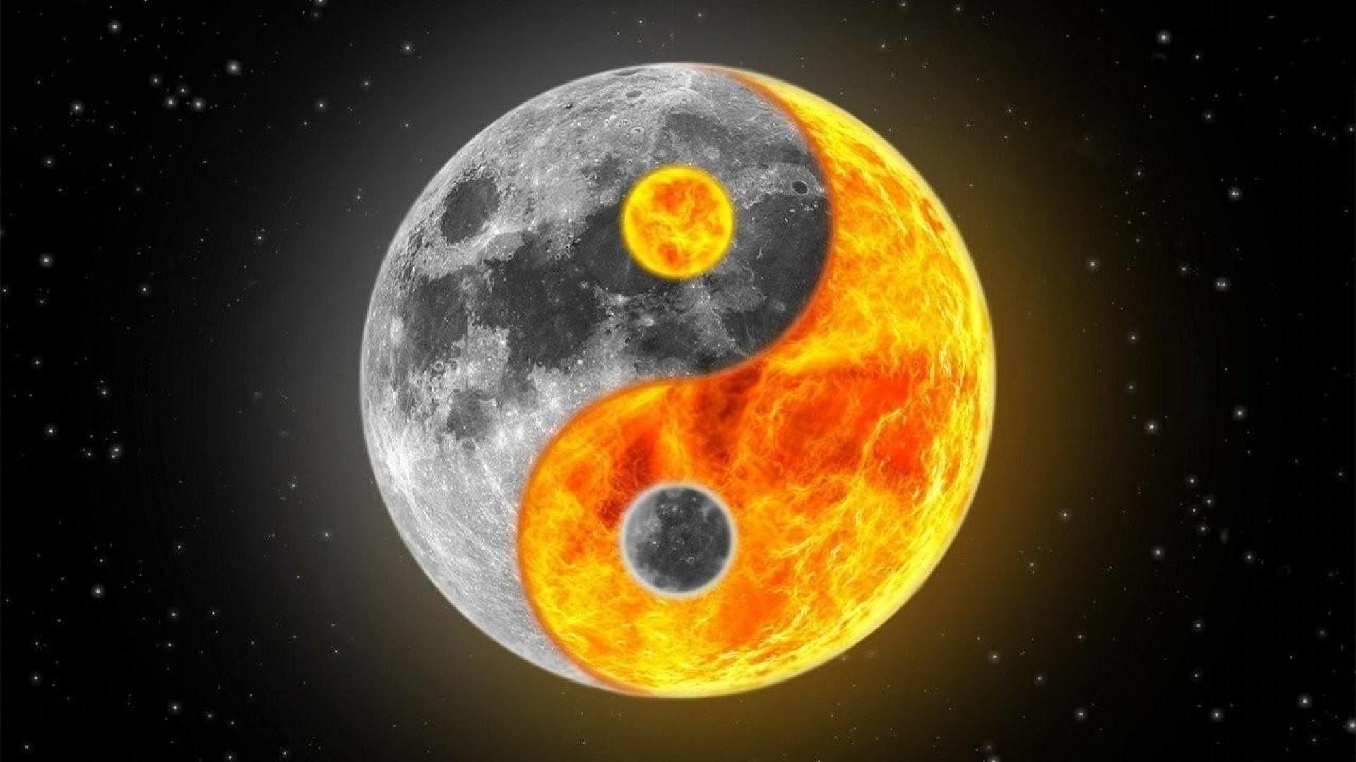 Yin Yang HD Wallpaper