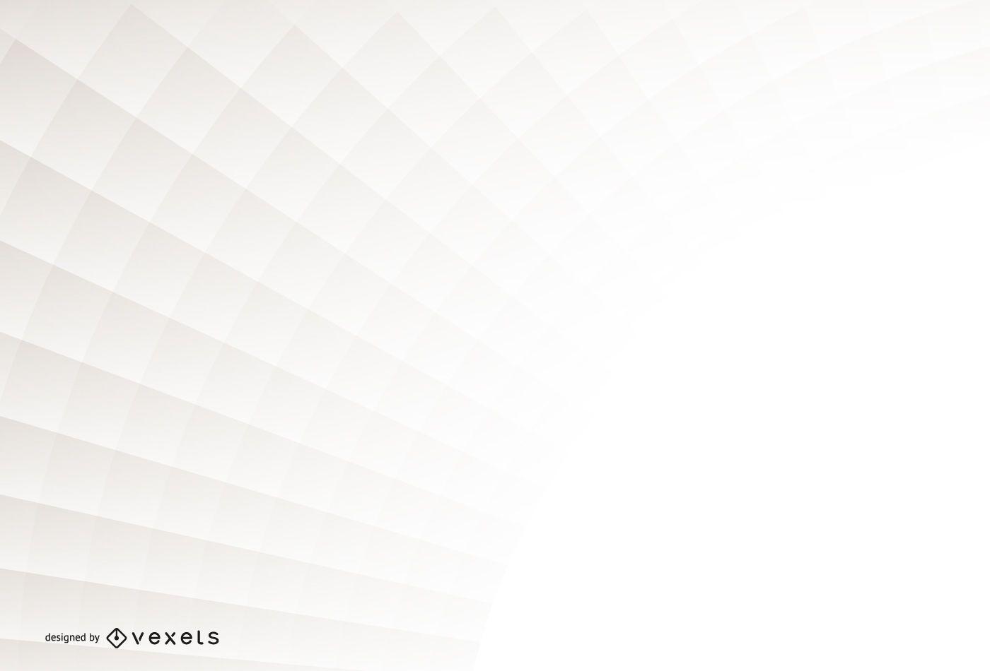 White 3D background with rhombus