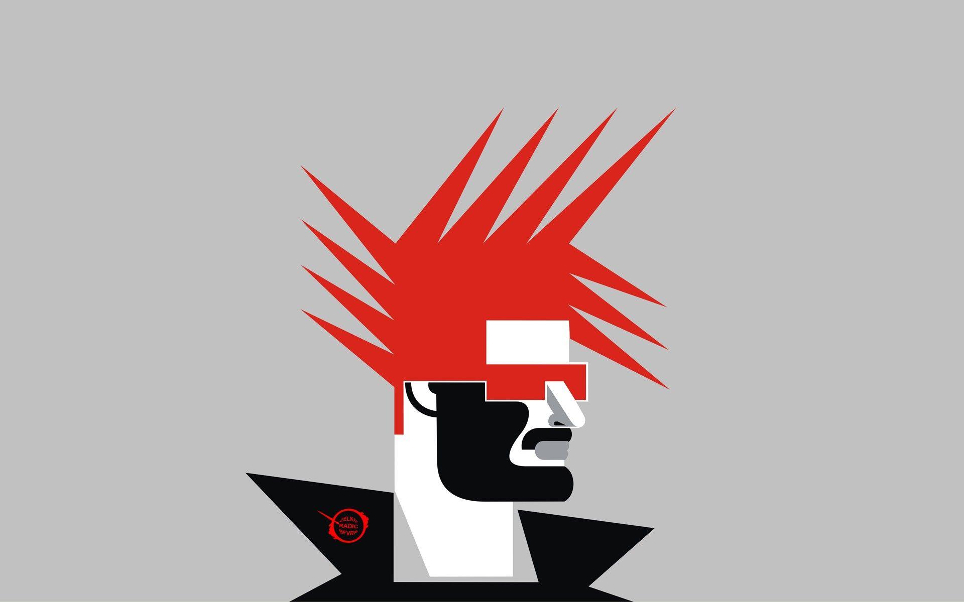 Wallpaper, illustration, fantasy art, minimalism, logo, punk rock