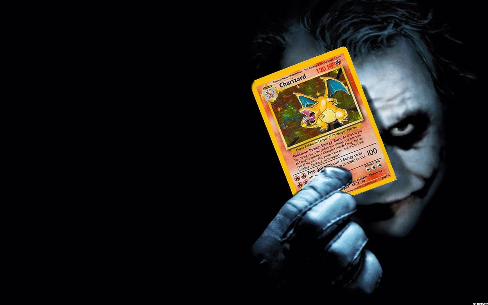 Pokemon Joker Charizard Pokemon Parody X