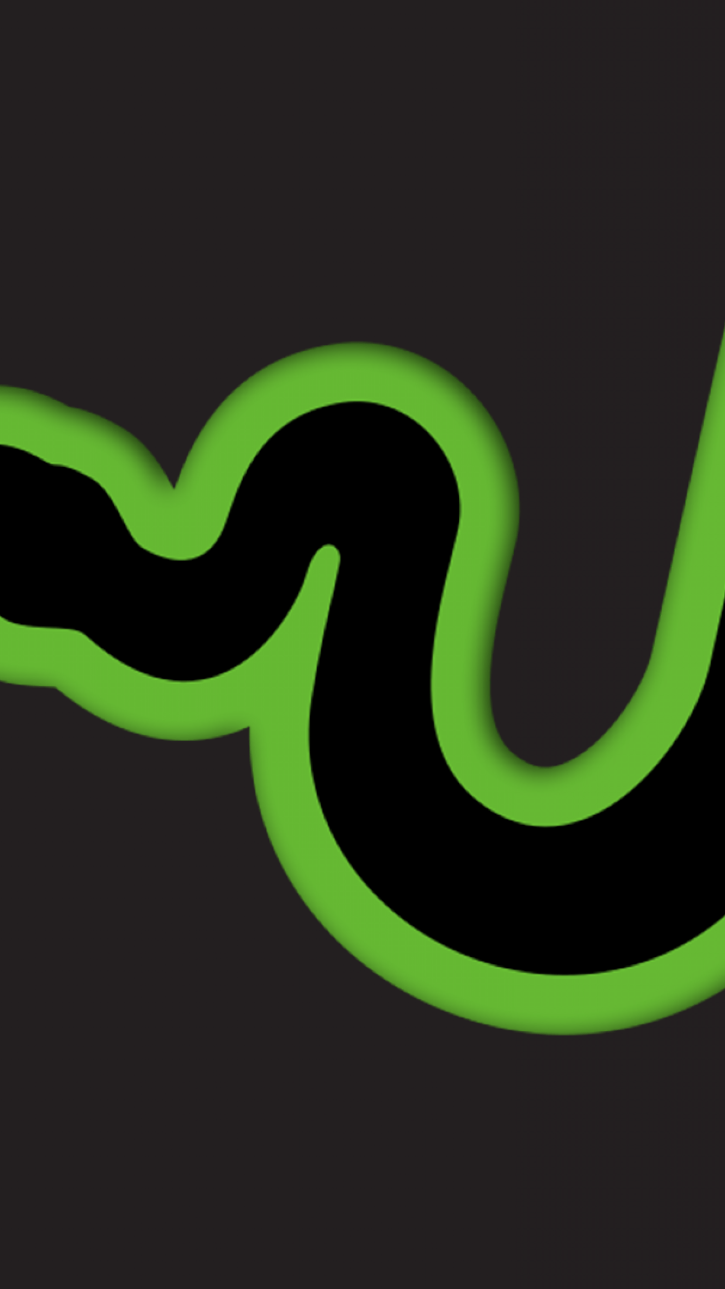 Razer Dark Green Snake HD Wallpaper, Desktop Background, Mobile