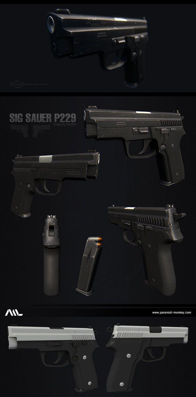 Sig Sauer P229 By Paranoid Monkey