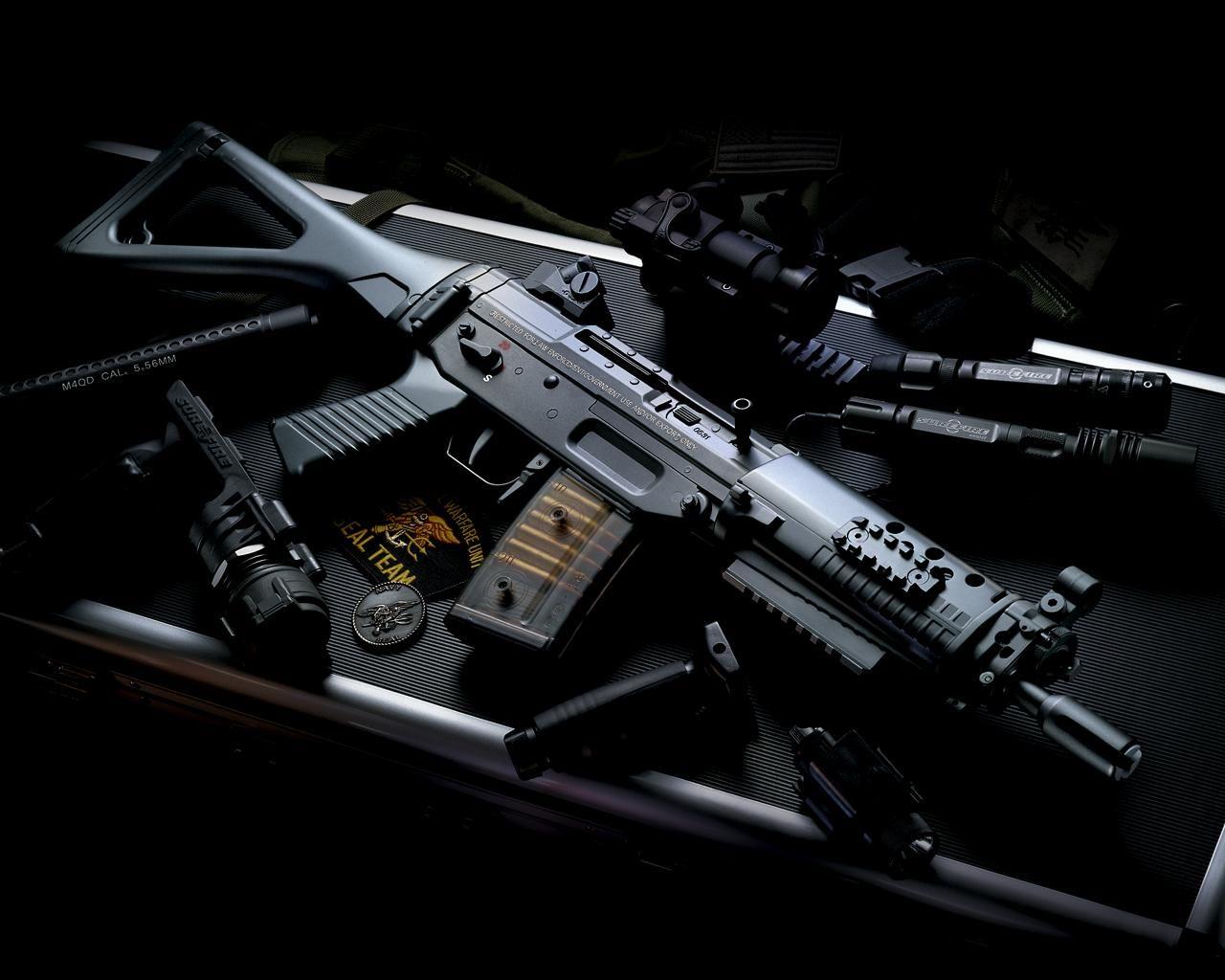 rifles Switzerland assault rifle SIG 5.56x45mm NATO SG552 Folding