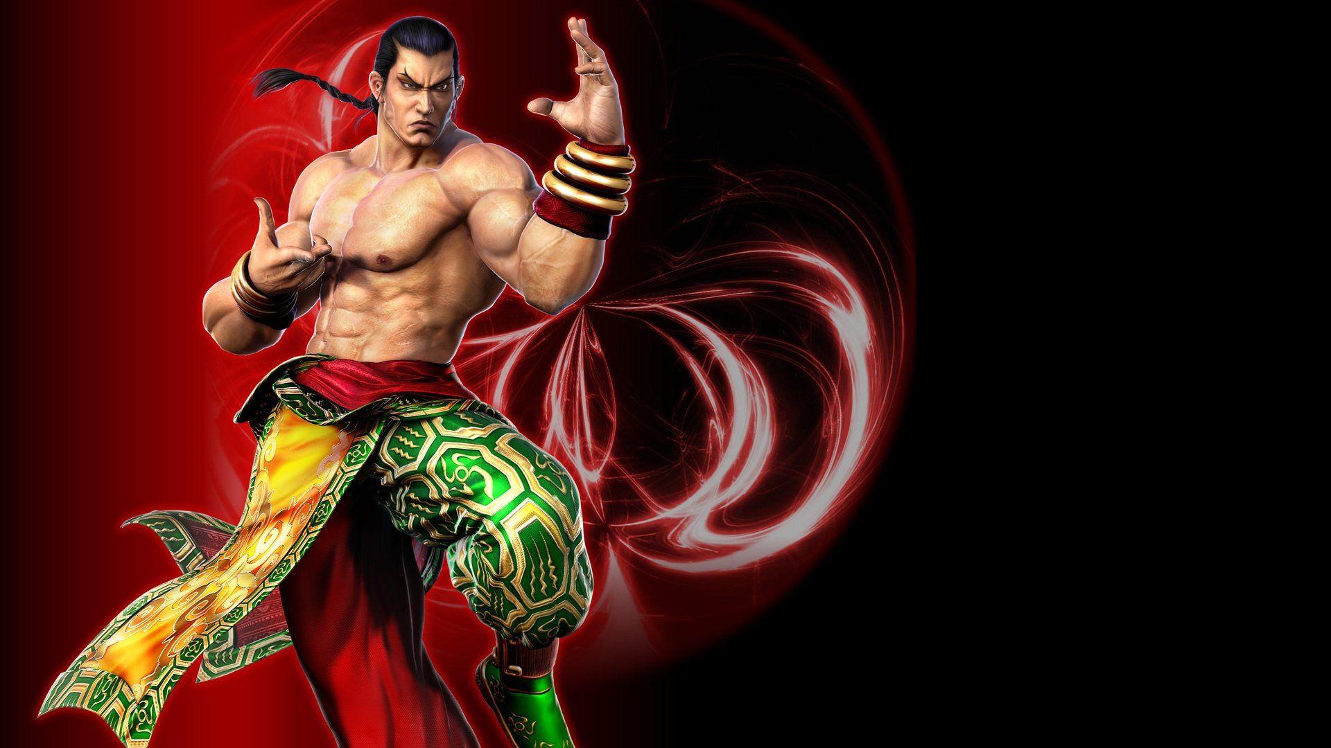 Download Fierce Look Of Kazuya Mishima Wallpaper