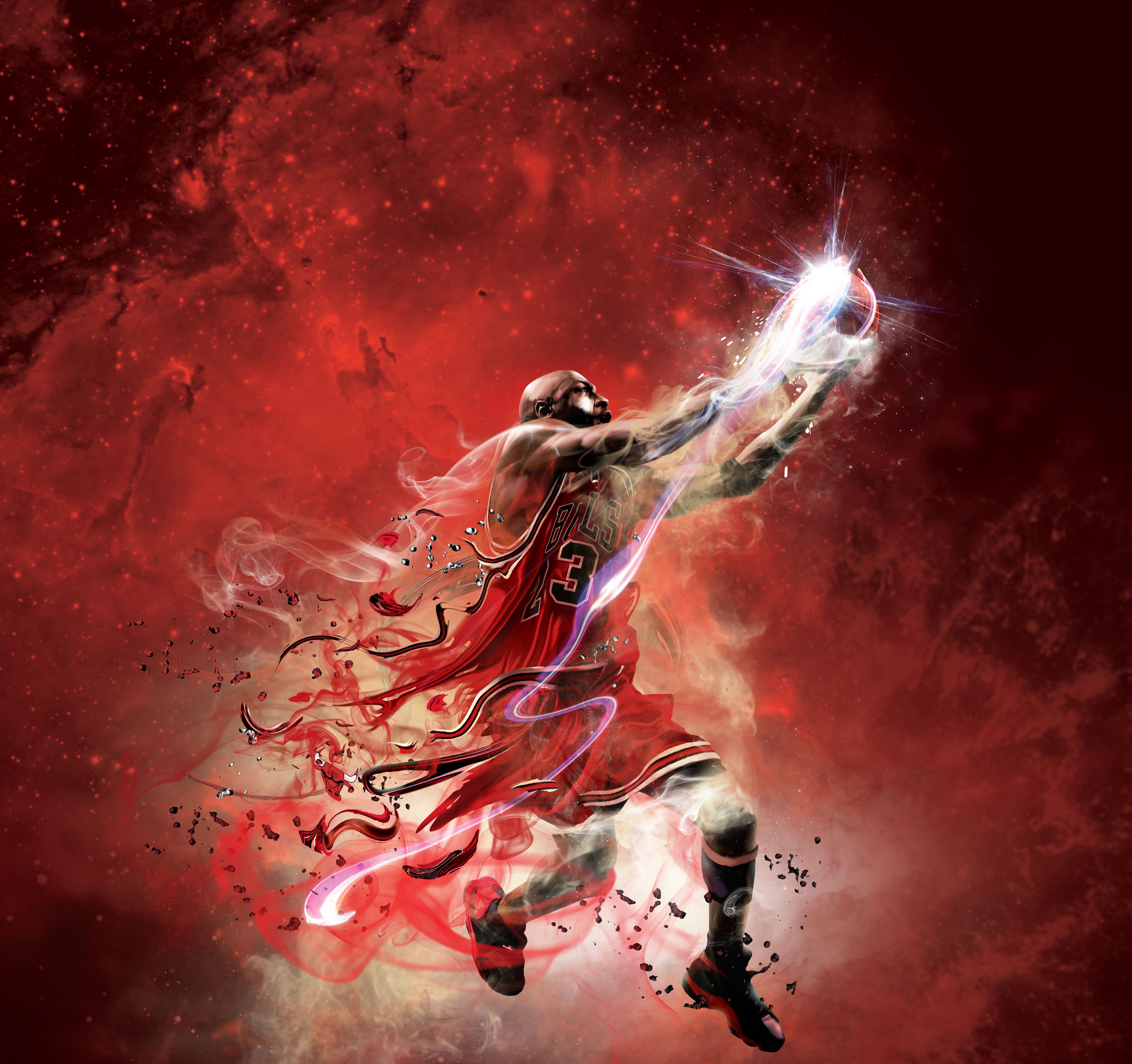 Michael Jordan Wallpaper 4K, Chicago Bulls, Basketball player