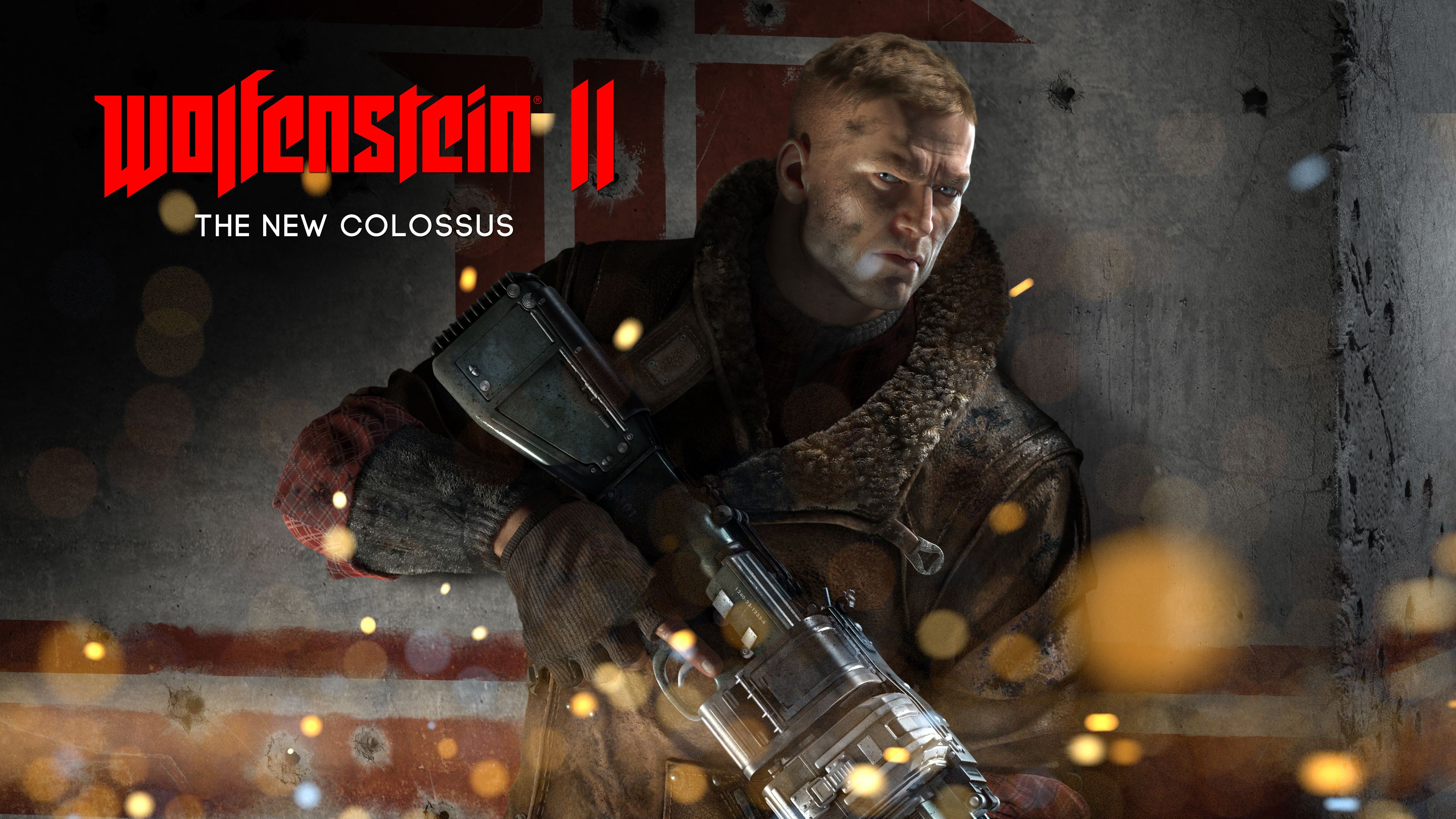 Wolfenstein II: The New Colossus HD Wallpaper. Background