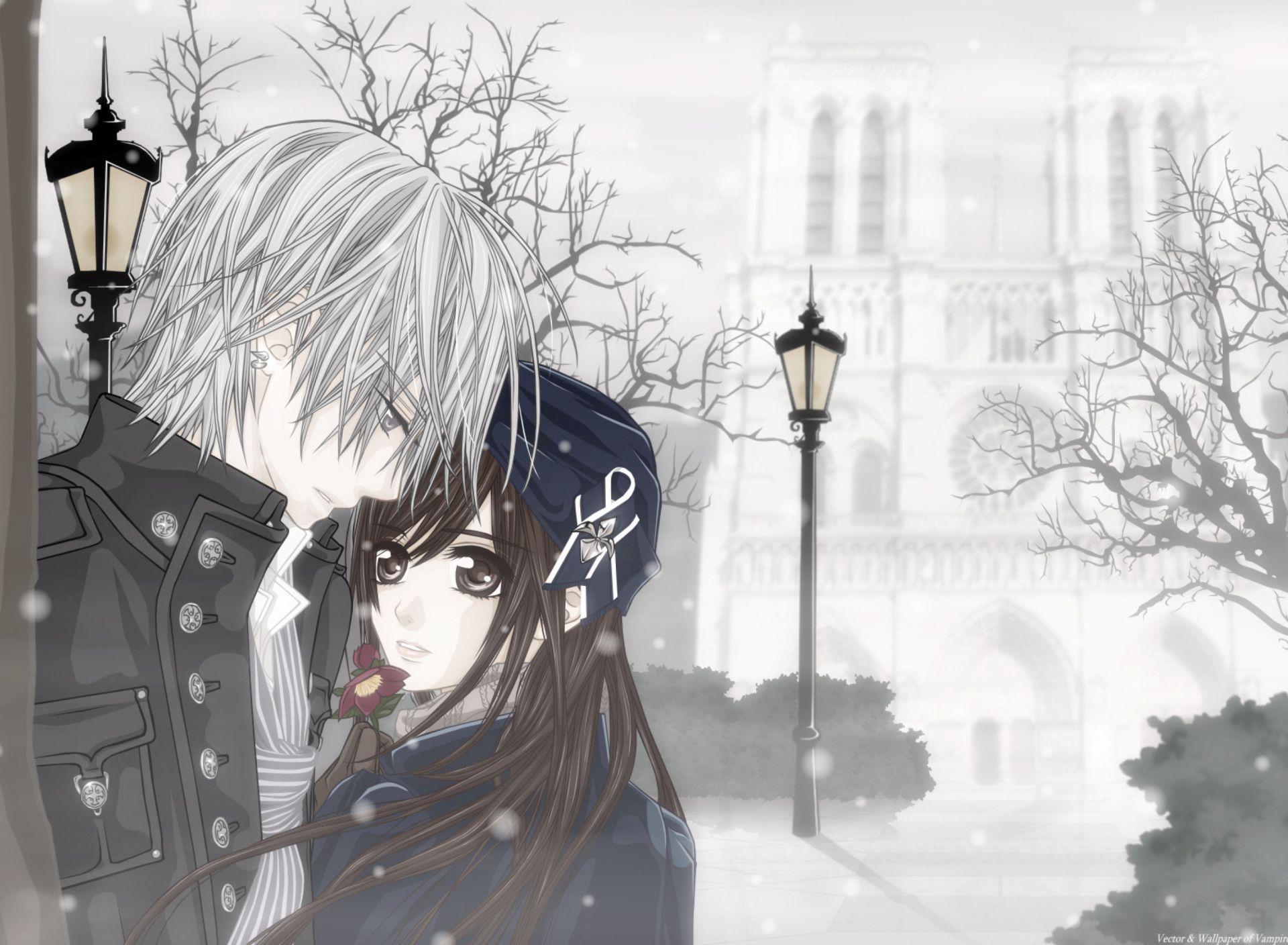 Wallpaper.wiki Cute Anime Couple Background HD PIC WPE009852