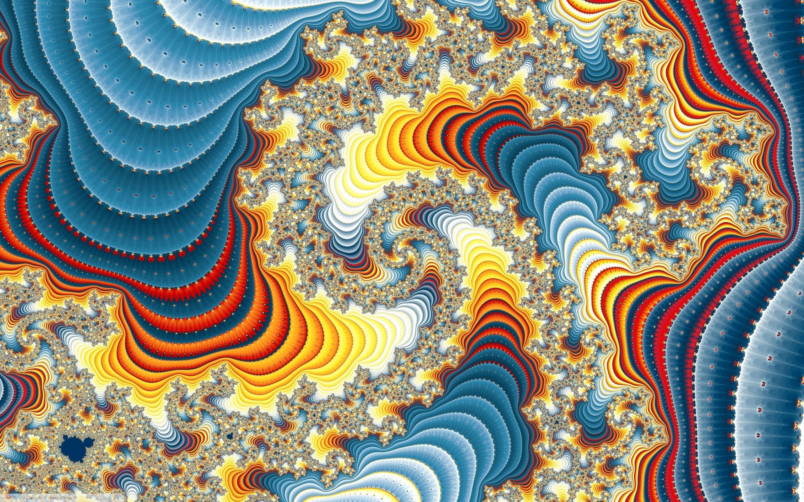 Psychedelic Wallpaper Inspirational Fractal Abstract Digital Art