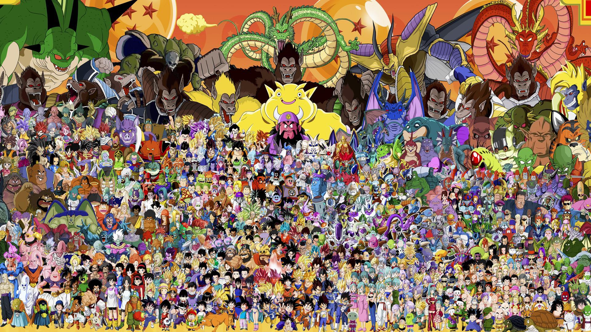 Dragon Ball Cast Wallpaper