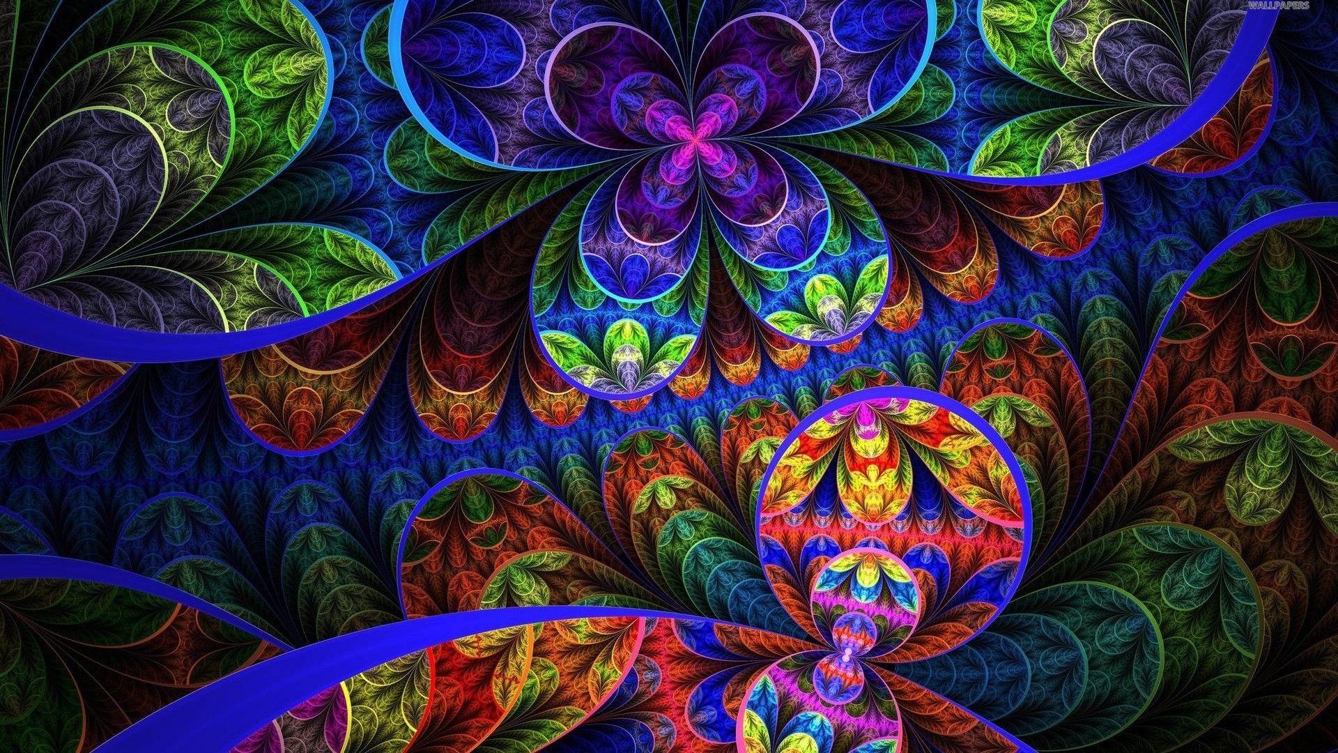 Trippy Colorful Wallpaper For Desktop