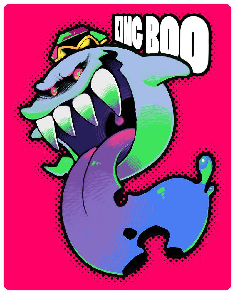 King Boo Mario Bros. Anime Image