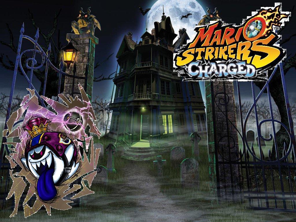 Mario Strikers Charged Special Wallpaper King Boo By Mariorandom57