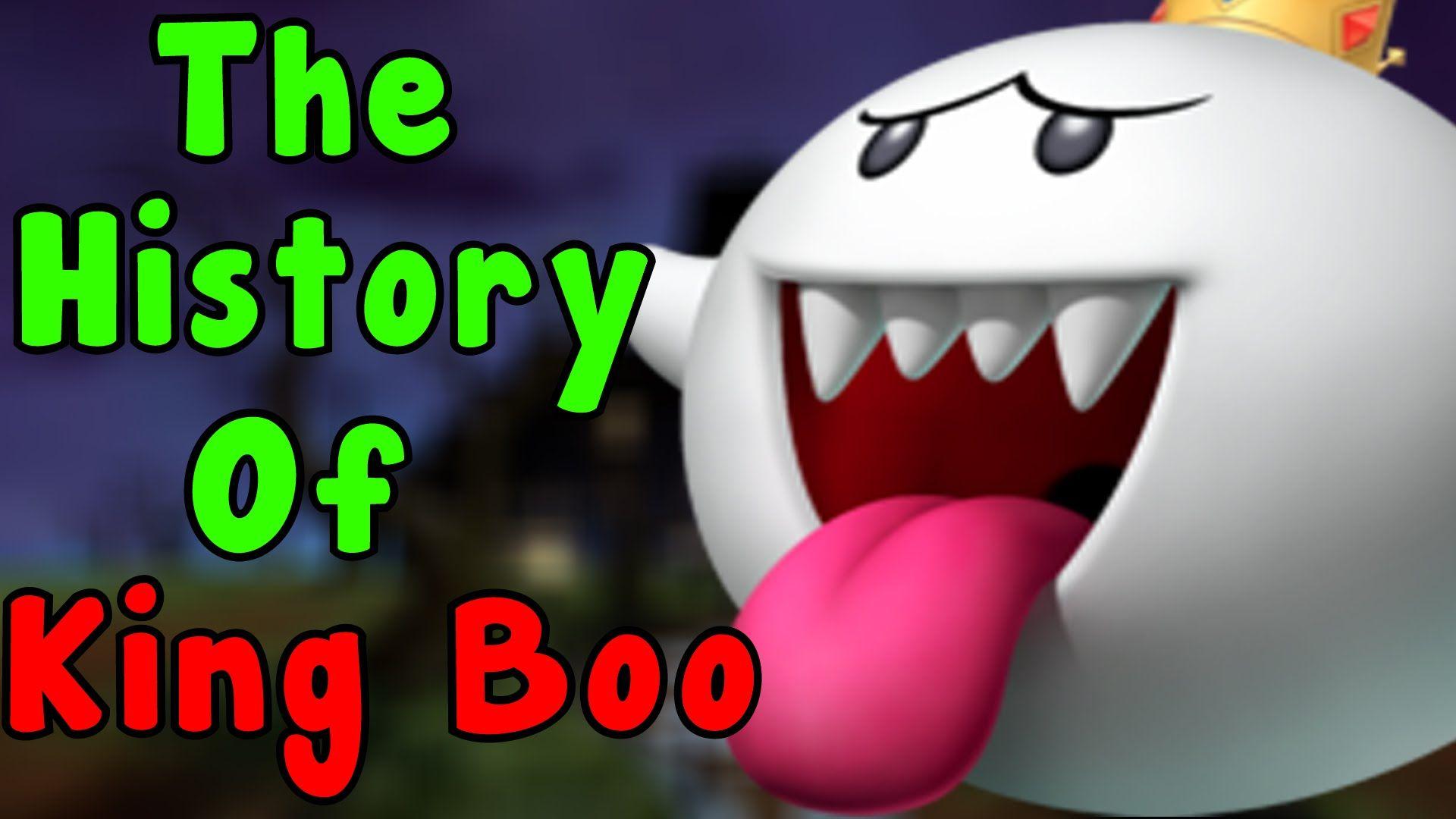 The History Of KING BOO (Super Mario Series)