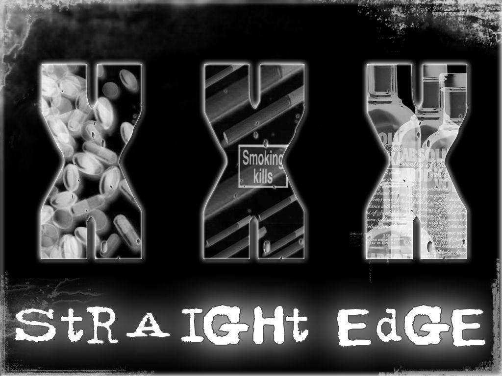 Straight Edge By X Vegan X
