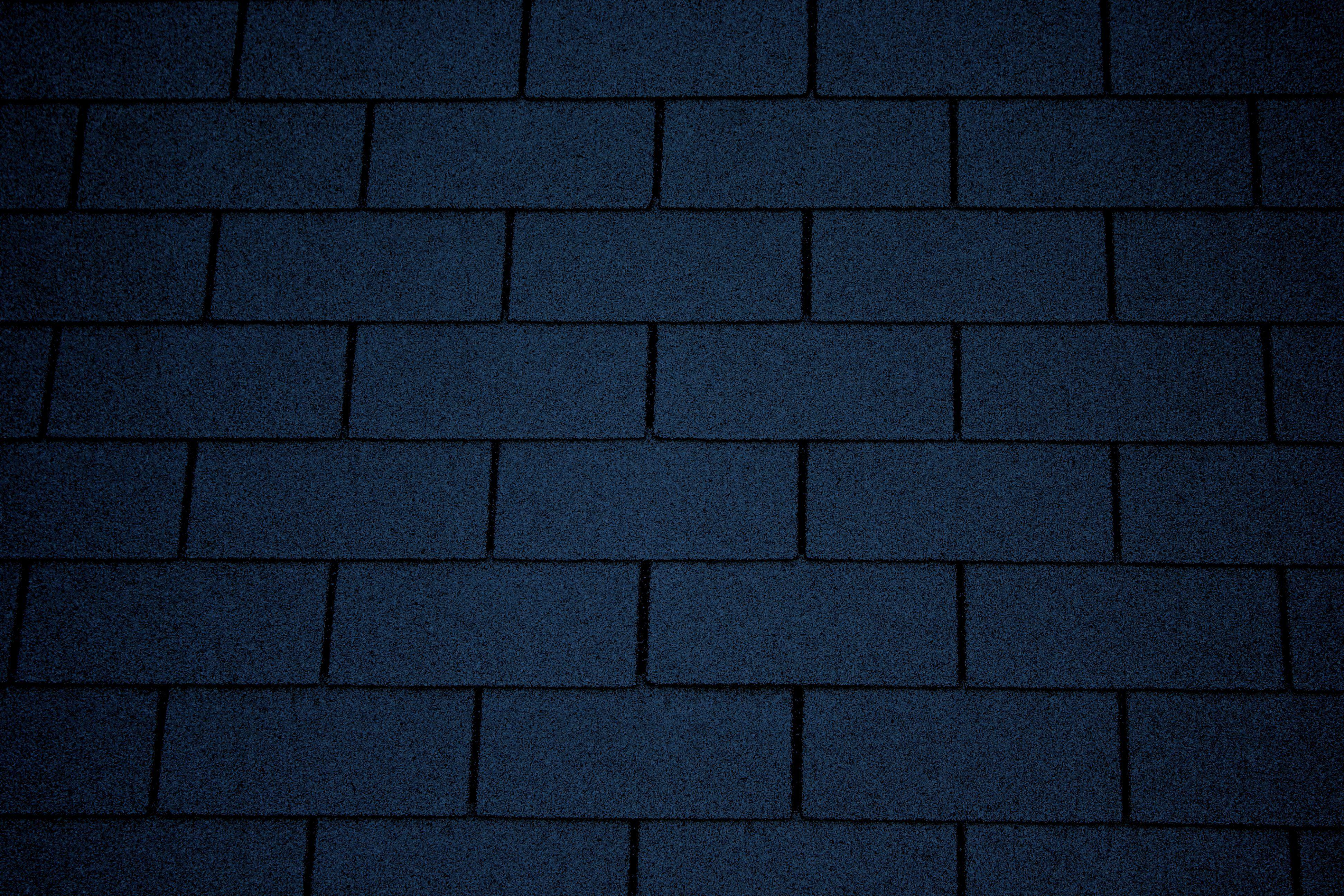 Dark Blue Wallpaper Asphalt Roof Shingles Texture