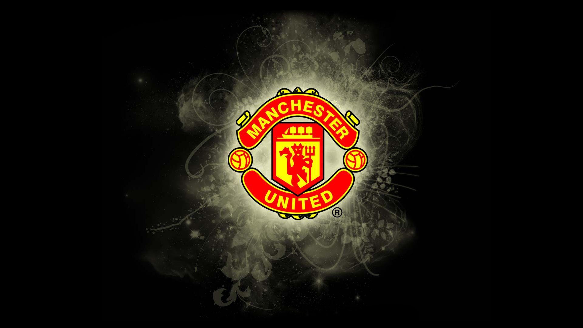 United Logo On Black Wallpaper