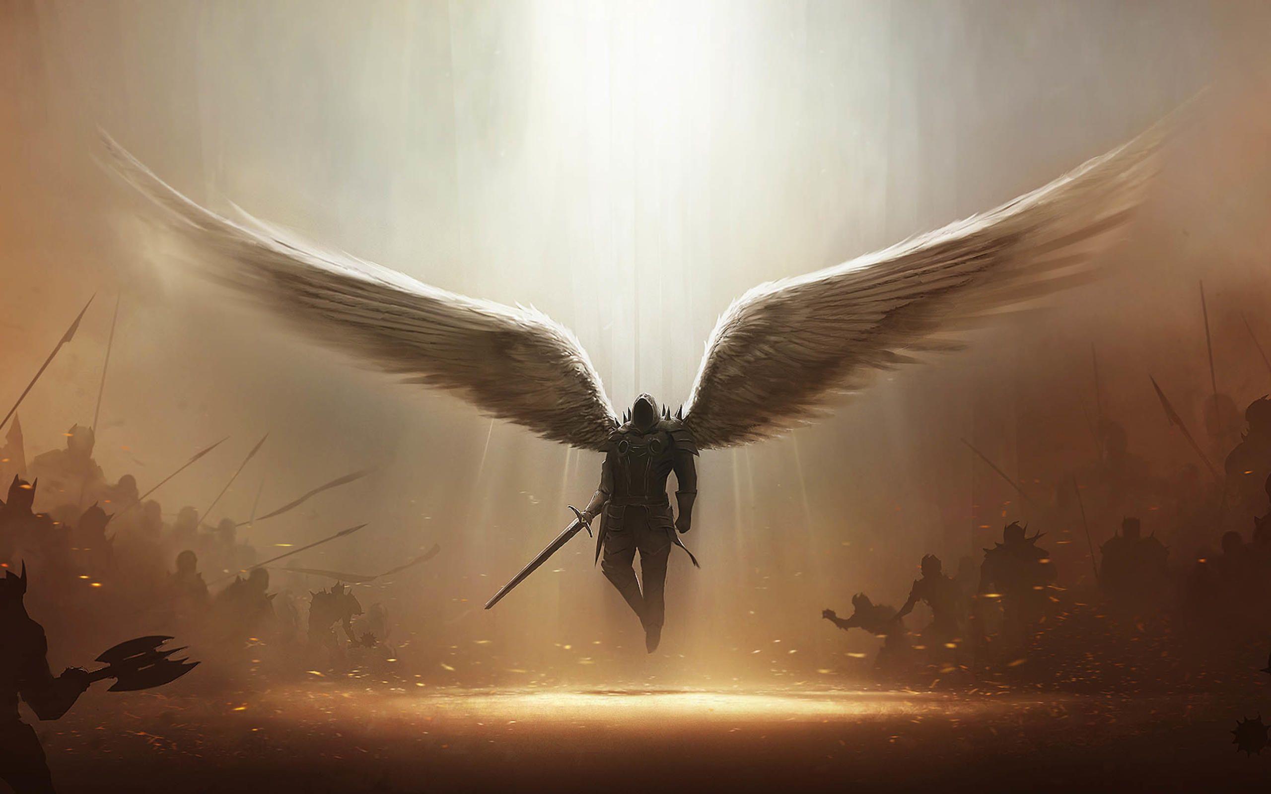 Angel Devil Wings Background Wallpaper Image For Free Download