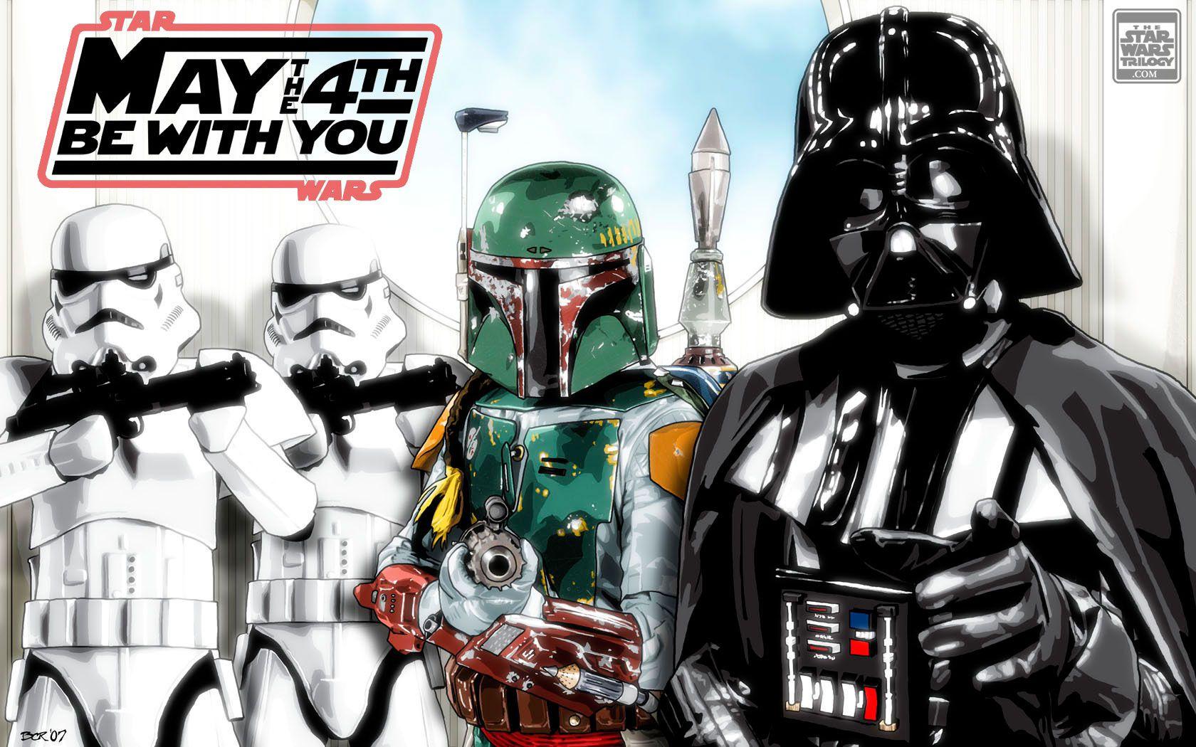 The Star Wars Trilogy. May the Fourth be with you