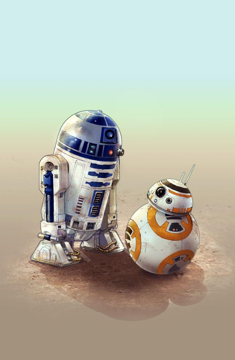 Glovestudiosart: “May The 4th Be With You, R2 And BB 8