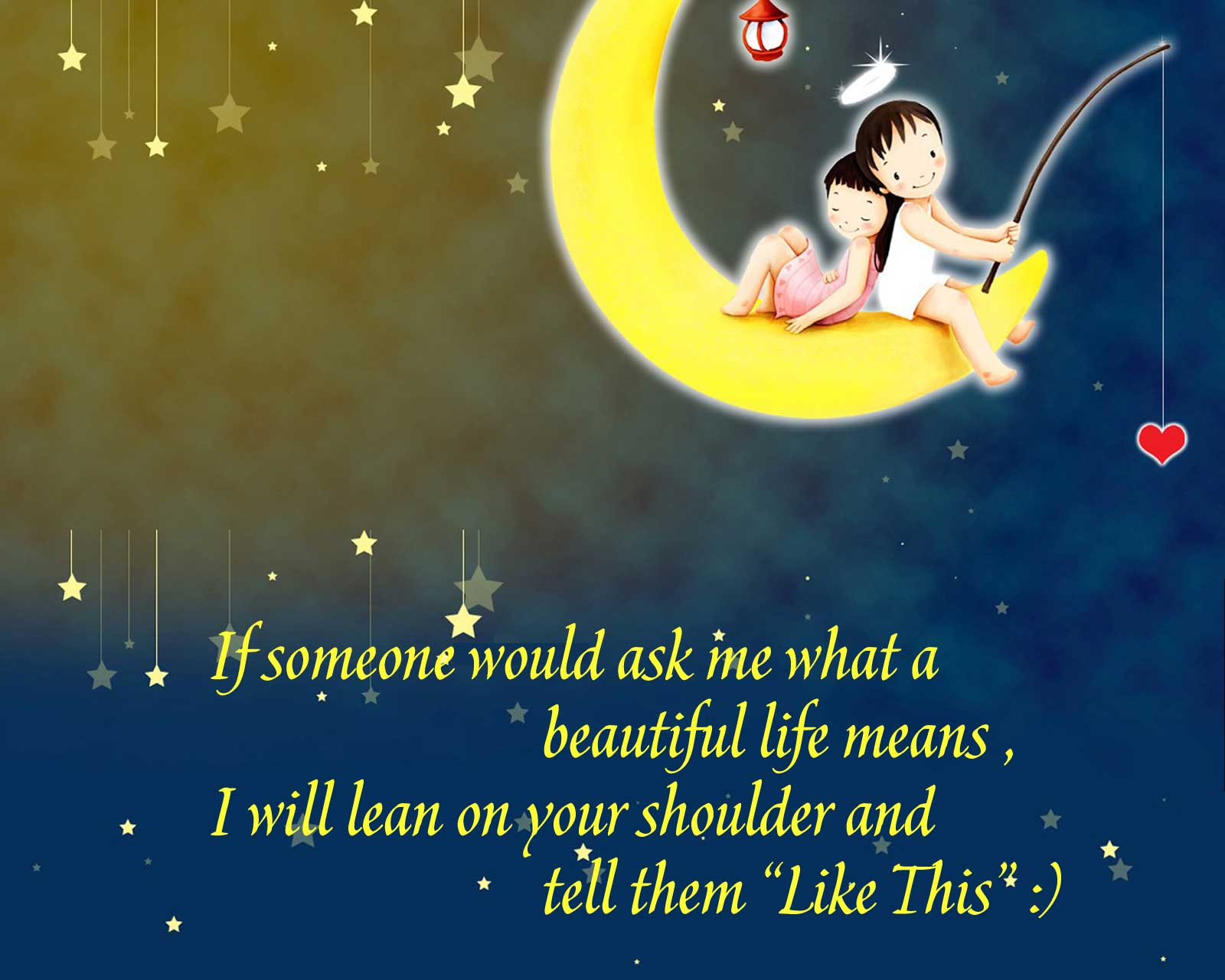 life is beautiful quotes wallpaper