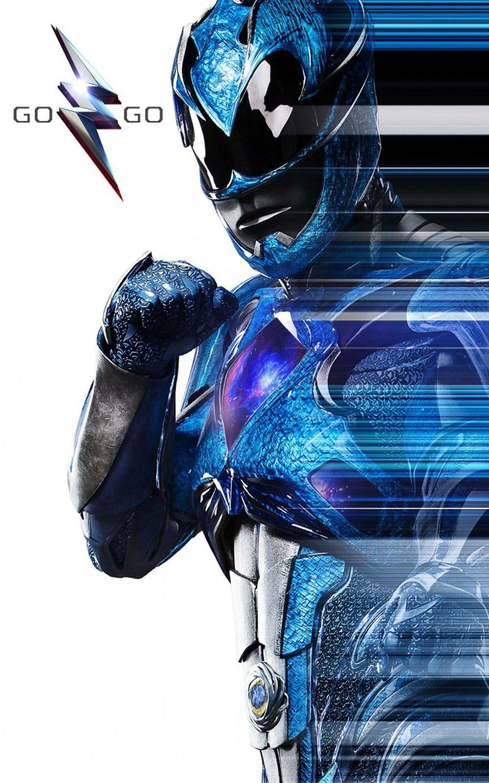 Power Rangers Blue Ranger Free HD Mobile Wallpaper