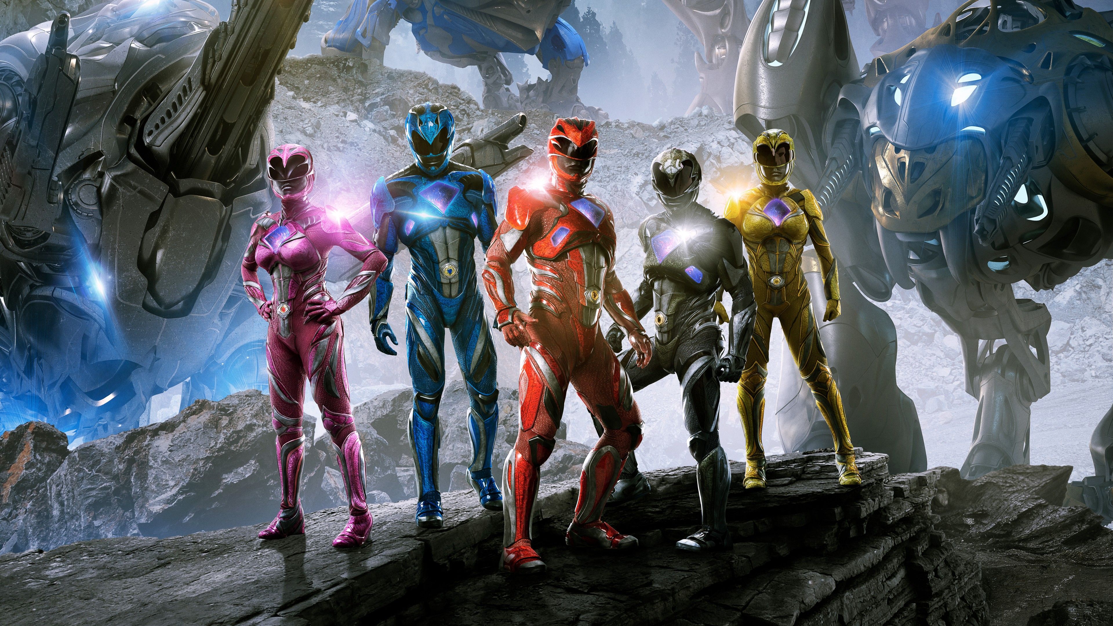 Power Rangers 2017 4K 8K Wallpaper