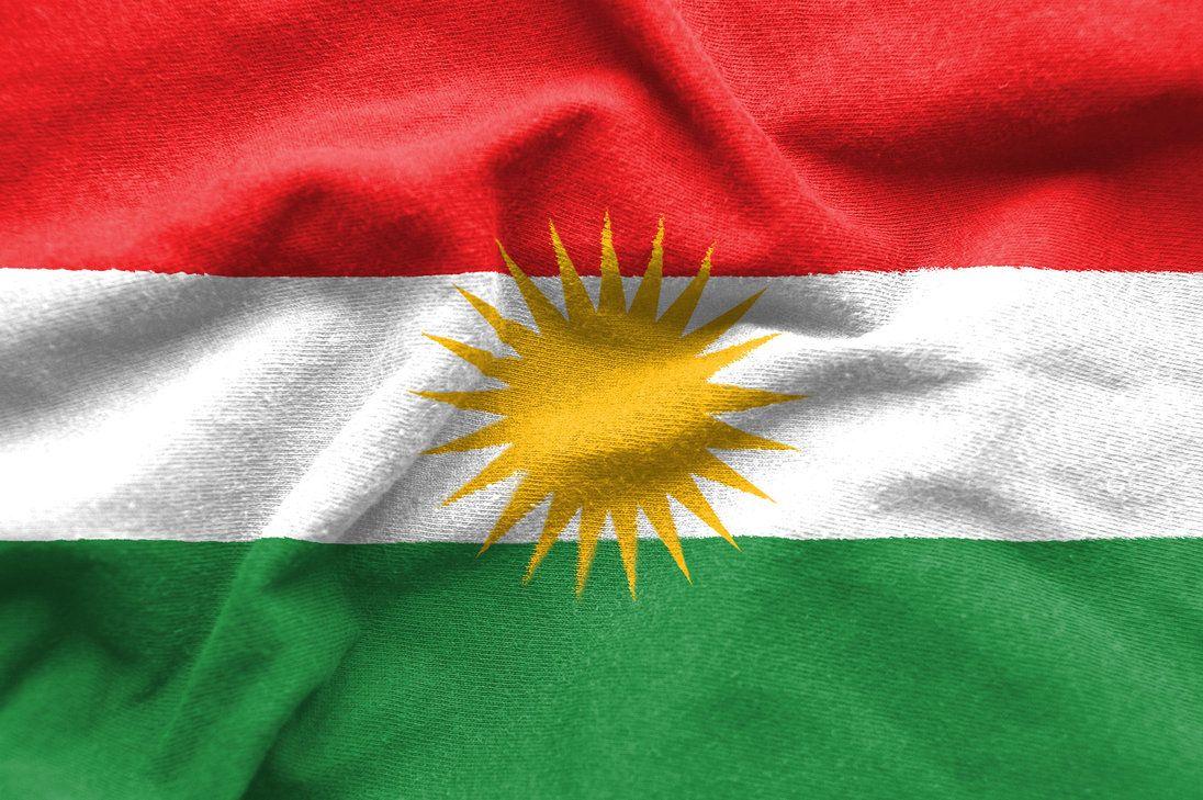 Kurdish Flag By Saiwan S