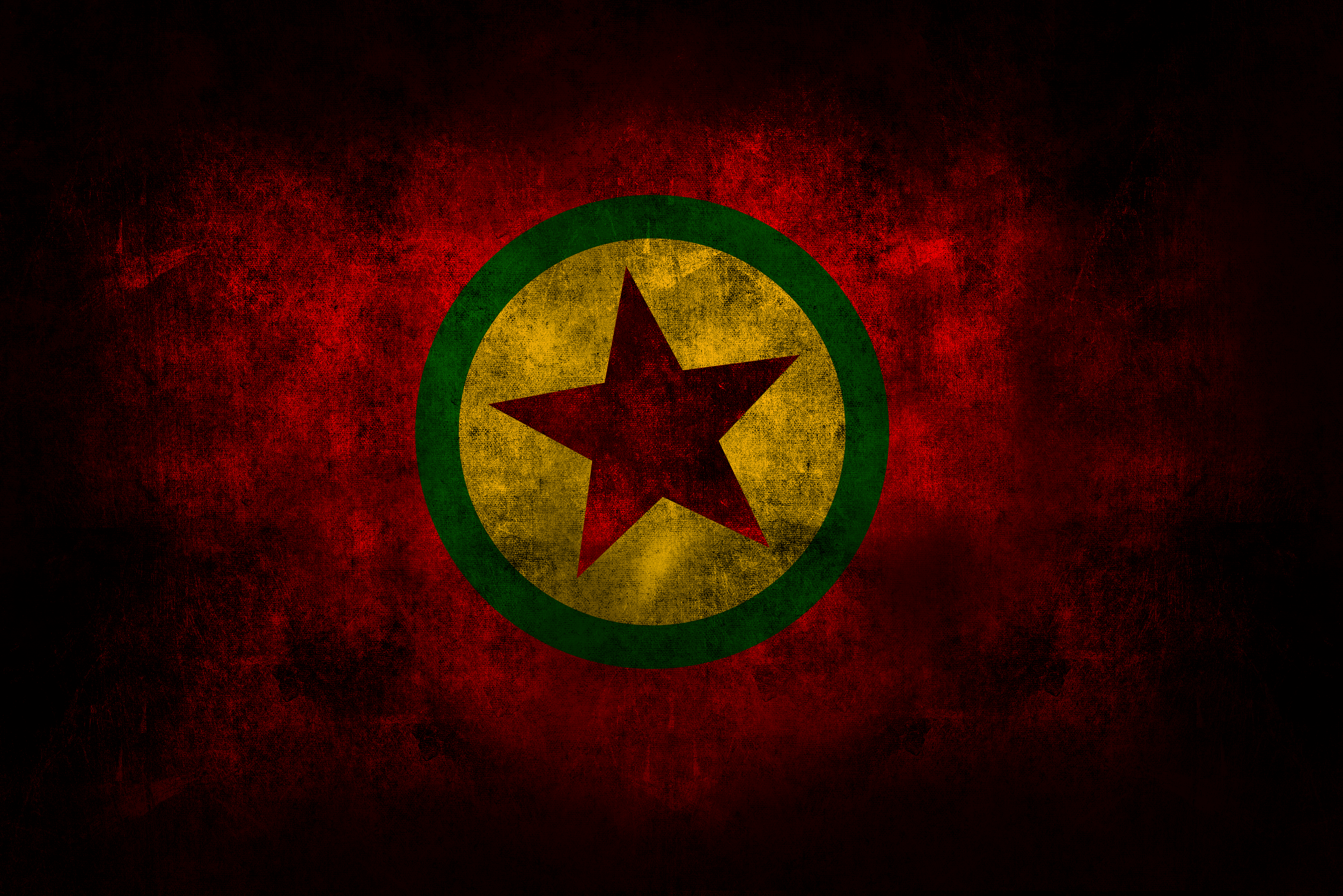 PKK. Kurdistan Workers Party - Flag