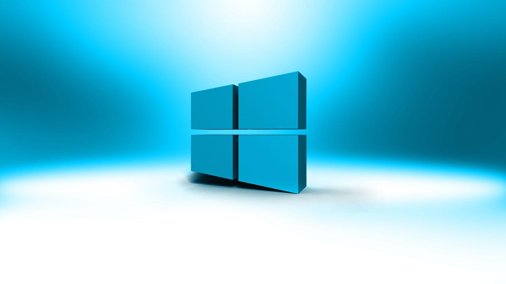 Download Windows 8 Logo 3D Wallpaper Background Computer Free