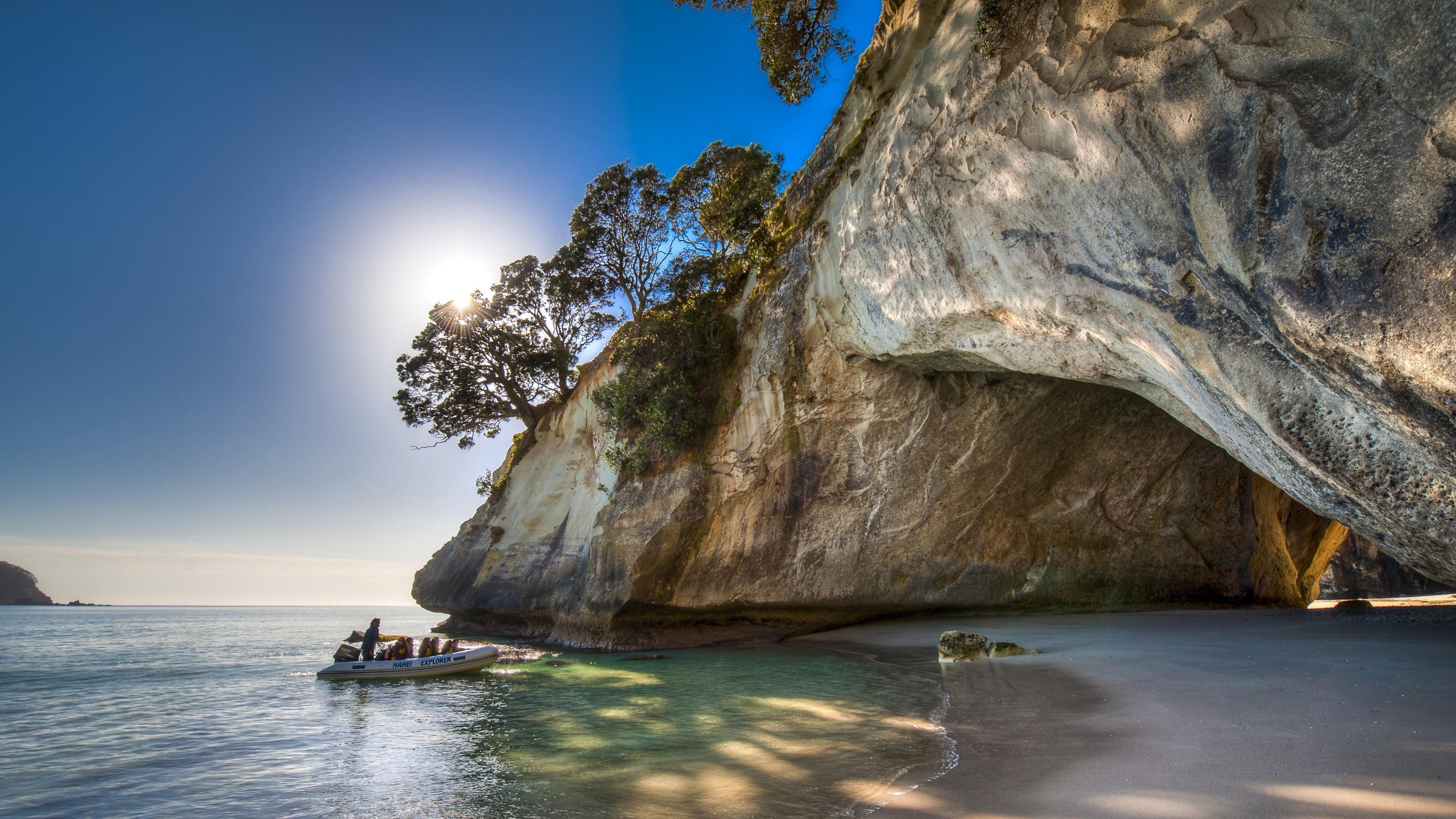 Cathedral Cove Zealand Wallpaper. Wallpaper Studio 10. Tens