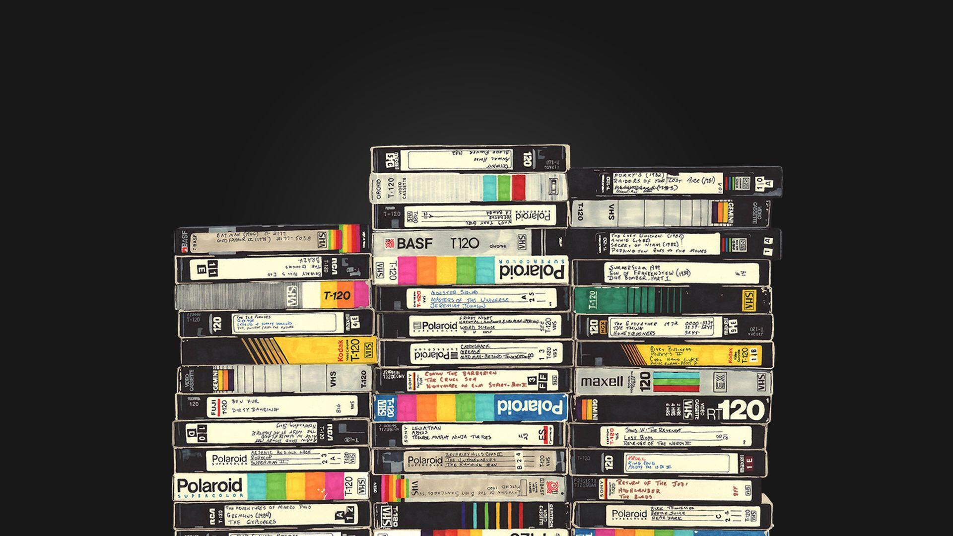 VHS, Video tape Wallpaper HD / Desktop and Mobile Background