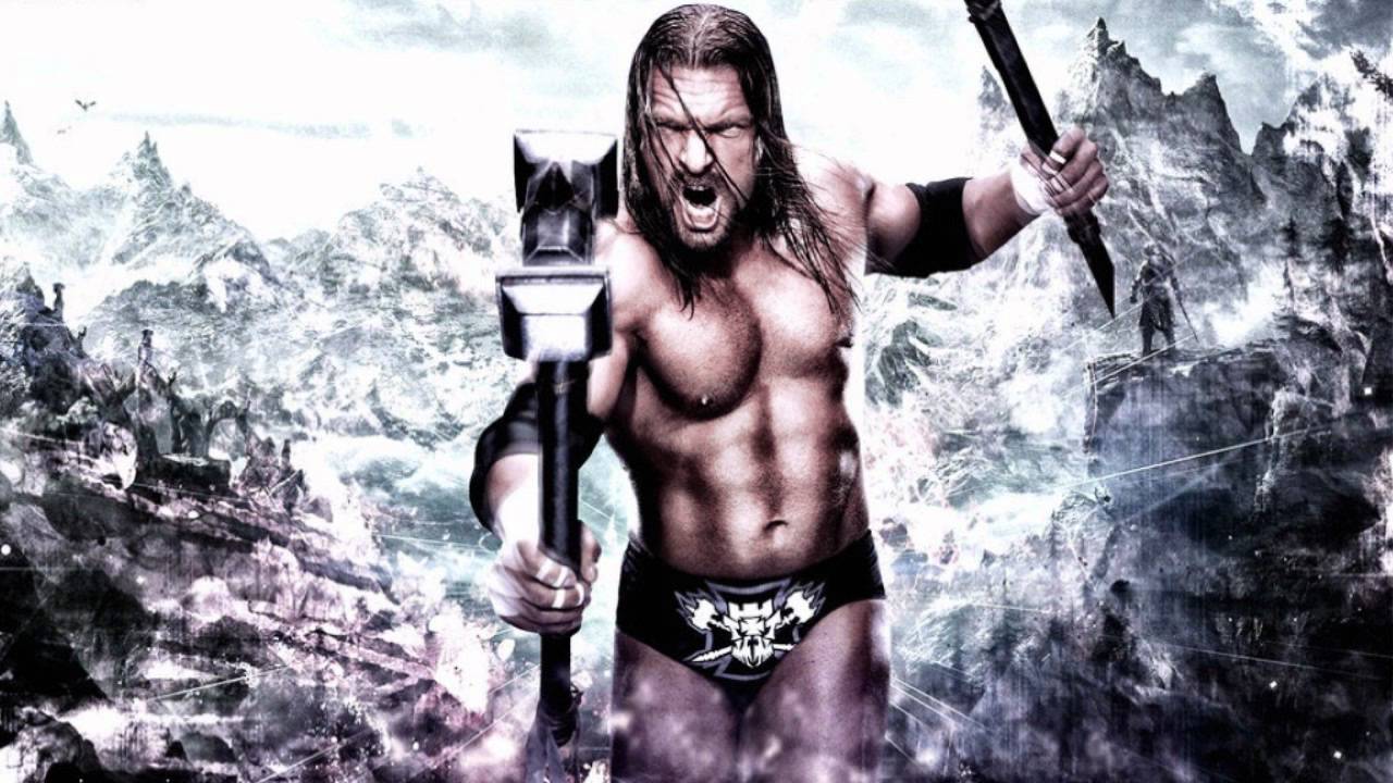 WWE Triple H The King Wallpaper